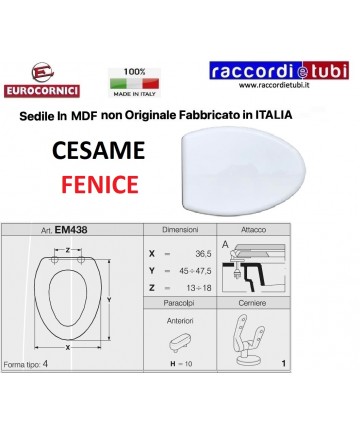WC-SITZ CESAME FENICE EM438