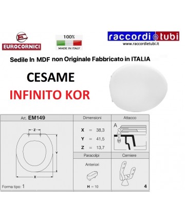 WC-Sitz CESAME INFINITO KOR...