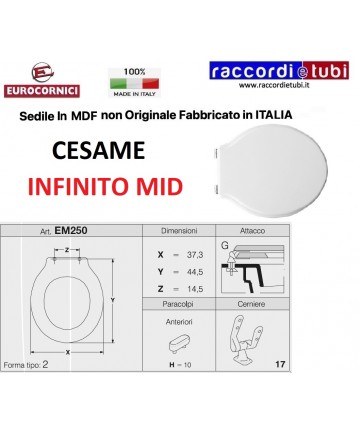 WC-Sitz CESAME INFINITO MID...