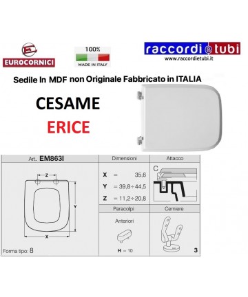 WC-SITZ CESAME ERICE EM463I
