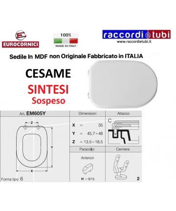 WC-SITZ CESAME SINTESI...