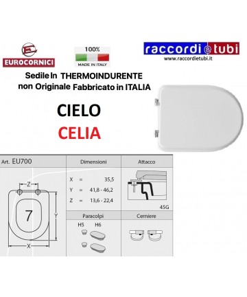 SEDILE PER WC CIELO CELIA...