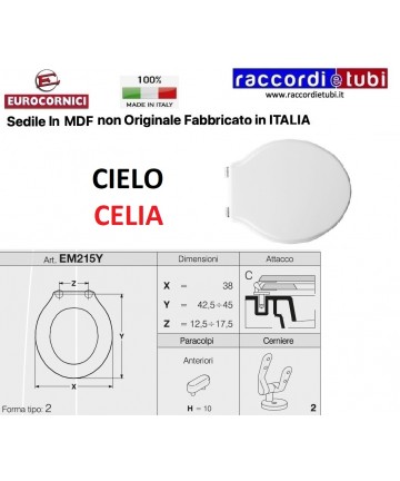 WC-SITZ CIELO EASY EM215Y