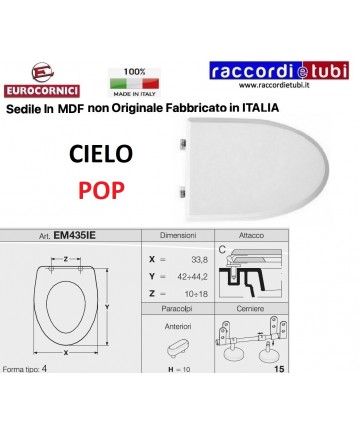 WC-Sitz Cielo Pop EM435IE