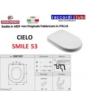 SEDILE PER WC CIELO SMILE...