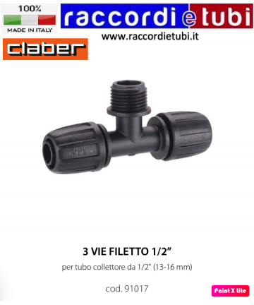 TE CLABER 16X1/2X16 99017