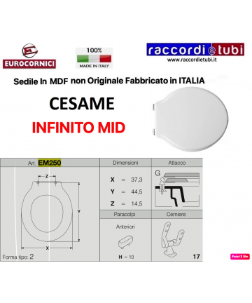 WC-SITZ CESAME INFINITO MID...