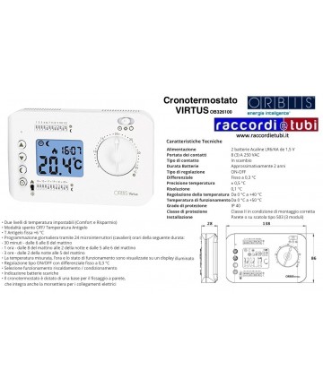 CRONOTERMOSTAT ORBIS VIRTUS...