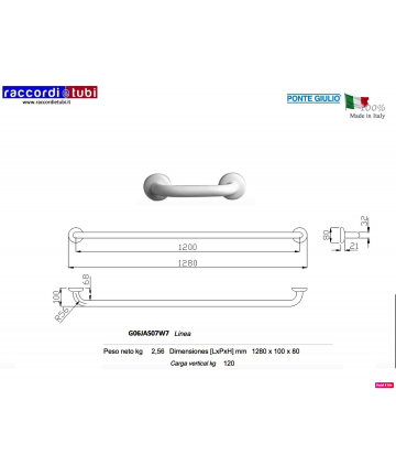 LINEARER GRIFF 1280mm