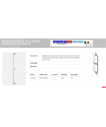 SICHERHEITSGRIFF TUBICOLOR...