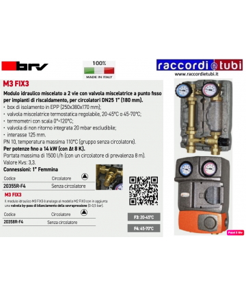 HYDRAULIKMODUL BRV DN25...