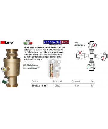 DEFANGATOR BRV DN20 1"...