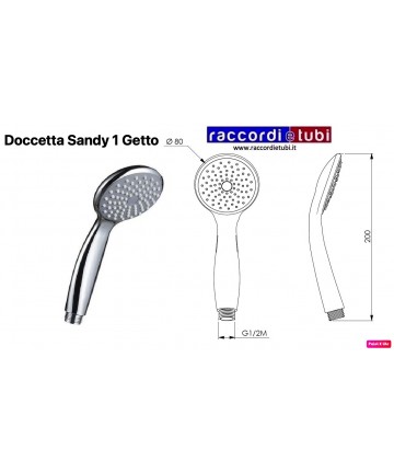 DUSCHE SANDY EIN STRAHL AUS...