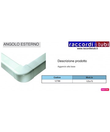 AUßENBIEGUNG mm.125X75 FÜR...