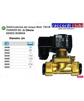 PARKER-VENTIL OHNE SPULE...