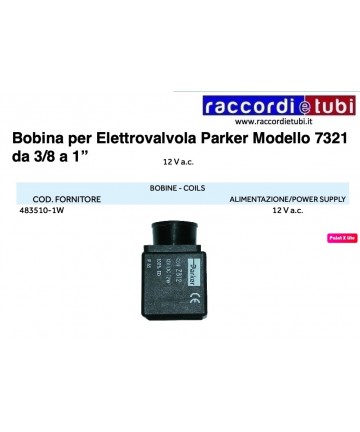PARKER 12V AC 3/8*1"...
