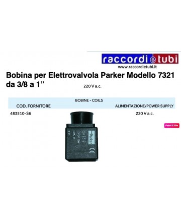 SPULE FÜR PARKER 220V 3/8*1"