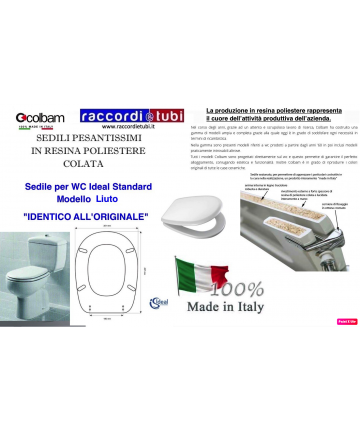 SEDILE LIUTO COLATO BIANCO...