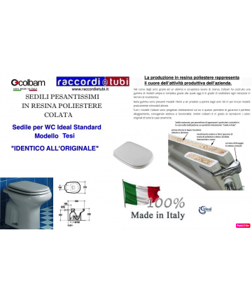 SEDILE TESI COLATO BIANCO...