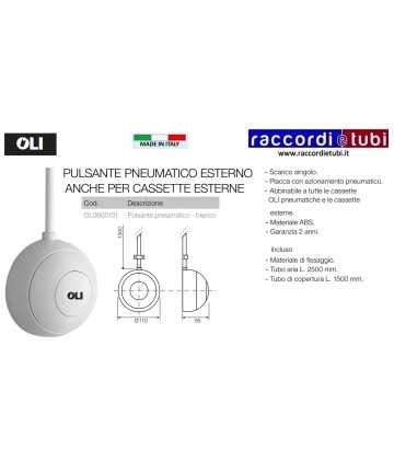 AUSSENKNOPF AUS WEISSEM ABS...