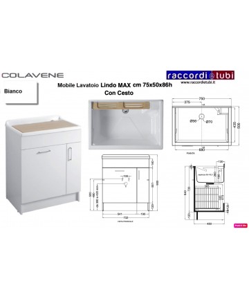 MOBIL-WASCHBECKEN COLAVENE...