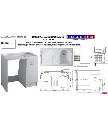 MOBILWASCHBECKEN COLAVENE...