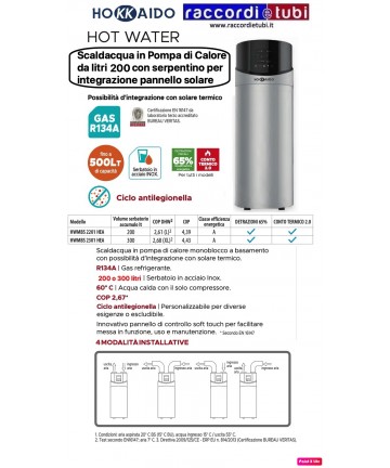 WÄRMEPUMPE HOKKAIDO LT.200...