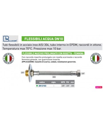 FLEXIBLE WASSER DN 10...