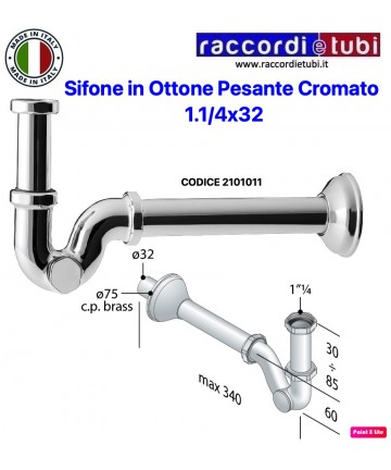 WASCHBECKEN-BIDET SIFON 'S'...