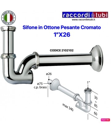 WASCHBECKEN-BIDET SYFON 'U'...