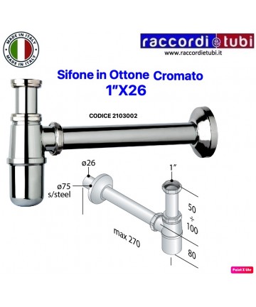 FLASCHEN-SYFON 1"X26 AUS...