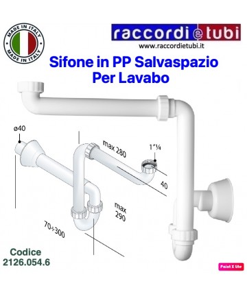 WASCHBECKEN SIFON IN PP...