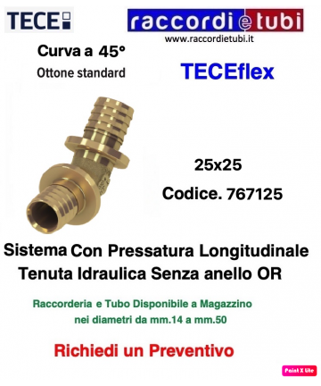 GELENK 45° TECEflex 25