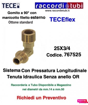 GELENK MANN TECEflex 25X3/4