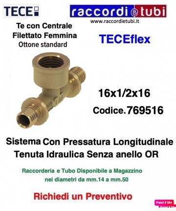 TE TECEflex Weiblich 16-1/2-16