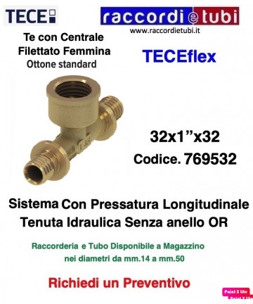 TE TECEflex Femmina 32-1"-32