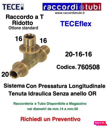TE TECEflex Reduziert 20-16-16