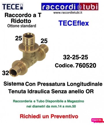 TE TECEflex Reduziert 32-25-25