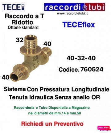 TE TECEflex Ridotto 40-32-40