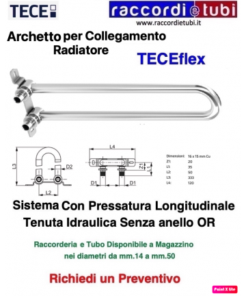 VERCHROMTE BOGEN TECEflex...