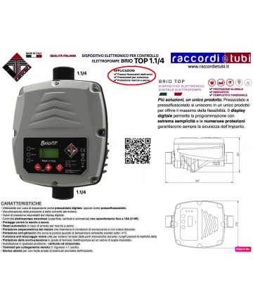 DURCHFLUSSSCHALTER BRIO TOP...