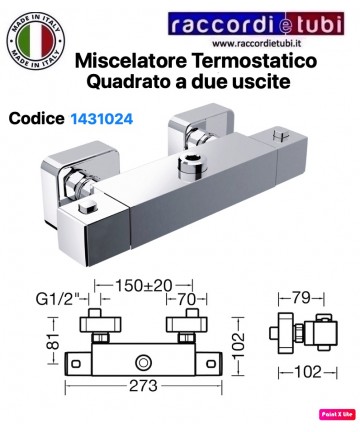 MISCELATORE TERMOSTATICO DA...