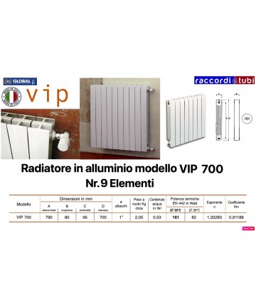 RADIATORE IN ALLUMINIO...