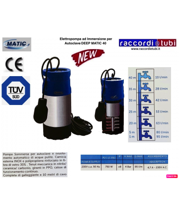 Tauchpumpe DEEP MATIC 42