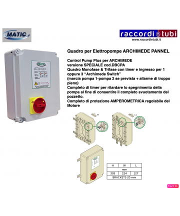 QUADRO MATIC MULTITENSIONE...