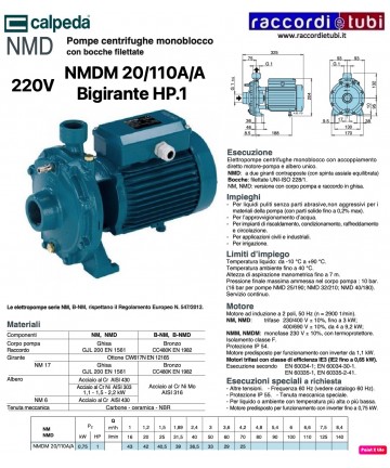 ELEKTROPUMPE CALPEDA NMDM...