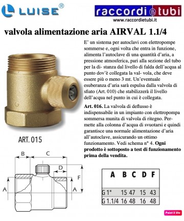 LUFTVERSORGUNGSVENTIL 1.14 015