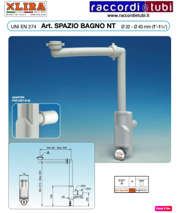 SIFON LIRA RAUM BAD NT...