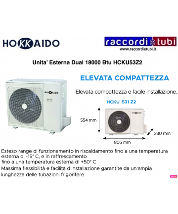 HOKKAIDO AUSSENUNITÄT 18000...