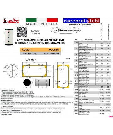 ELBI WASSERSPEICHER TECHNIK...